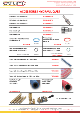 accessoires hydr accessoires hydrauliques drauliques
