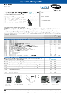 Rea® Azalea® S Configurable