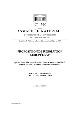 N&deg; 4390 ASSEMBL&Eacute;E NATIONALE