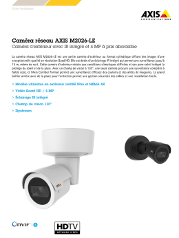 Cam&eacute;ra r&eacute;seau AXIS M2026-LE