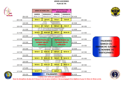 Plan de tir - Ligue de Normandie de tir