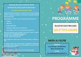 programme - Espace