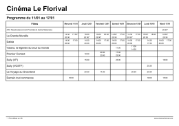 Télécharger le programme