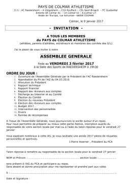 03/02/2017_AG du PCA - Pays de Colmar Athl&eacute;tisme club d