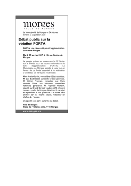 Annonce FORTA (PDF 177KB)