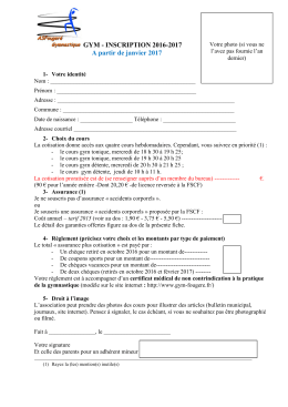Fiche inscription 2016-2017 après janvier 2017