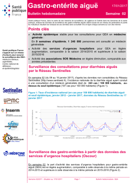 Bulletin semaine 2 - InVS