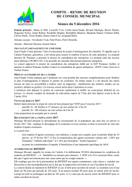 Télécharger le dernier compte-rendu