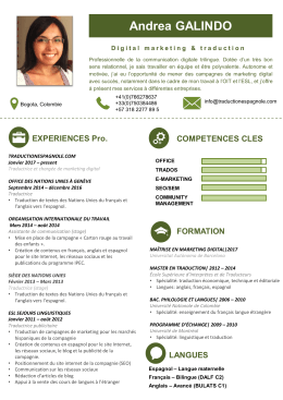 Voir CV