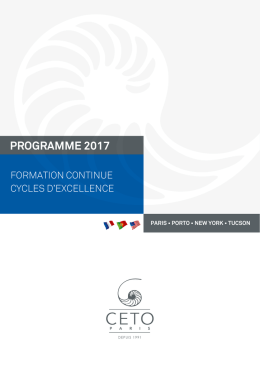 programme 2017