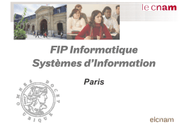 FIP Informatique Syst&egrave;mes d`Information