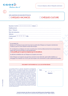 ch&egrave;ques-vacances ch&egrave;ques culture