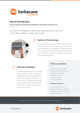 Envoi Full Service