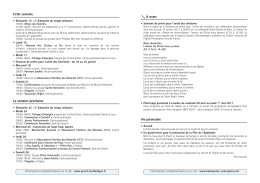 FIP 15 janvier 2017 - Paroisse de l`Immacul&eacute;e Conception