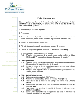 18 janvier 2 - MRC Val-Saint