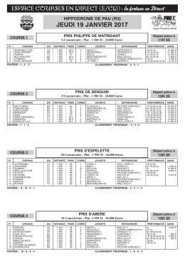 ECD DU JEU 19 JAN 2017 R3