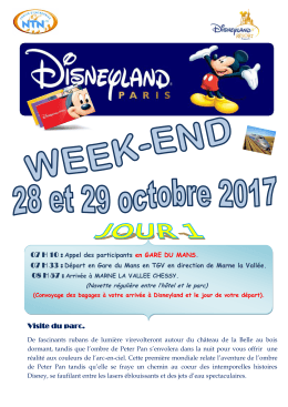 Visite du parc. - CE NTN Allonnes