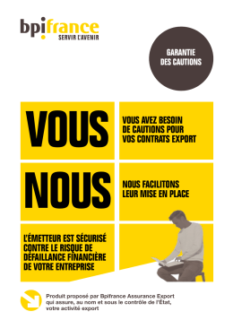 Garantie des Cautions