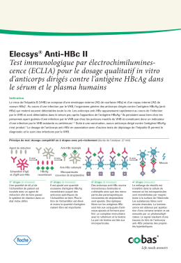 Elecsys® Anti-HBc II