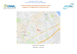 Journ&eacute;e d`&eacute;changes de pratiques entre Missions Locales