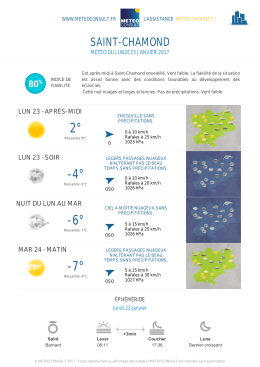 2° -7° -6° -8 - Meteo Consult