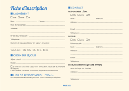 télécharger les documents d`inscription