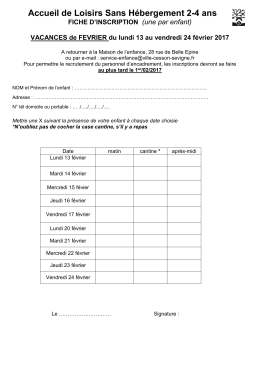 Ann&eacute;e Scolaire 2004-2005 - Ville de Cesson