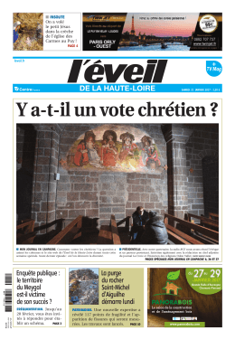 Y atil un vote chrétien ?