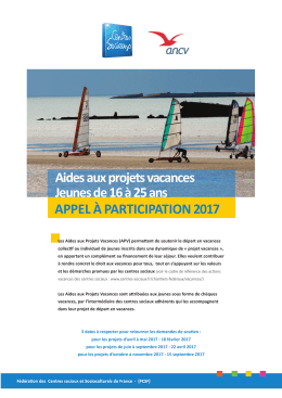 Mise en page 1 - F&eacute;d&eacute;ration des centres sociaux