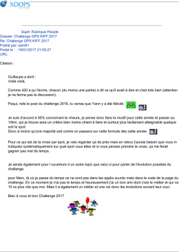 Sujet: Rubrique People