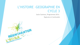 AM p&eacute;dagogique Histoire Geographie