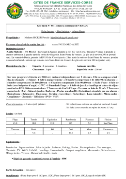 GITES DE FRANCE SERVICES