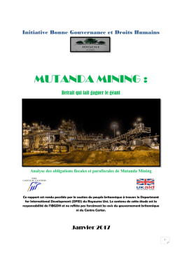 mutanda mining