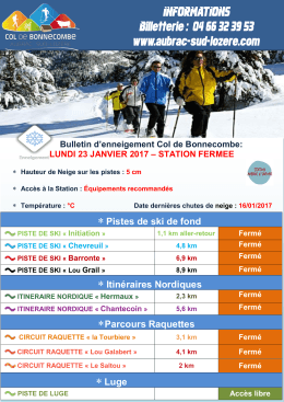 station de ski de bonnecombe