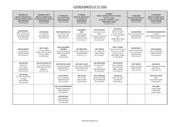 Coordonn&eacute;es des UT et CMS AU 1_01_2017