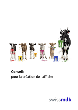 Conseils pour la création de l`affiche