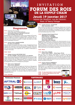 forum des rois - SupplyChainExpo