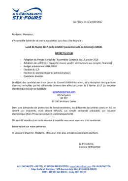 telechargez l`ordre du jour