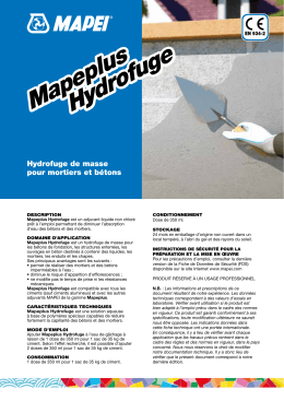 Mapeplus Hydrofuge