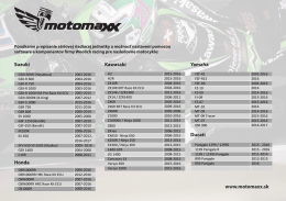 www.motomaxx.sk Suzuki Honda Kawasaki Yamaha Ducati