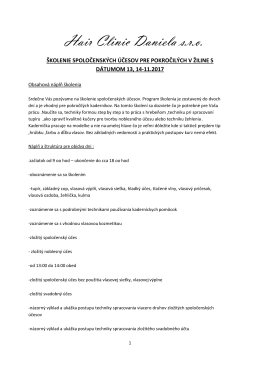 Hair Clinic Daniela sro