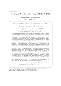 NSAIDs - Journal of Cancer Prevention