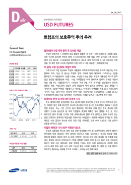 트럼프의 보호무역주의 우려
