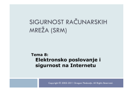 sigurnost računarskih mreža (srm)