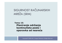 sigurnost računarskih mreža (srm)