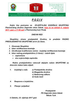 Zabok, 09 - PD "Zagorske steze"