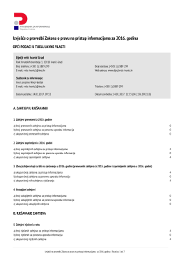 Godišnje izvješće - Dječji vrtić Ivanić Grad