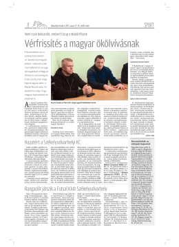 Vérfrissítés a magyar ökölvívásnak