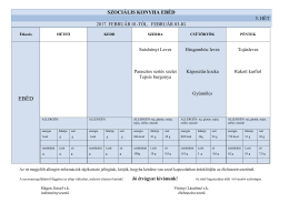 SZOCI&Aacute;LIS KONYHA EB&Eacute;D