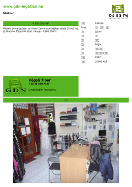 Végső Tibor - GDN Ingatlan